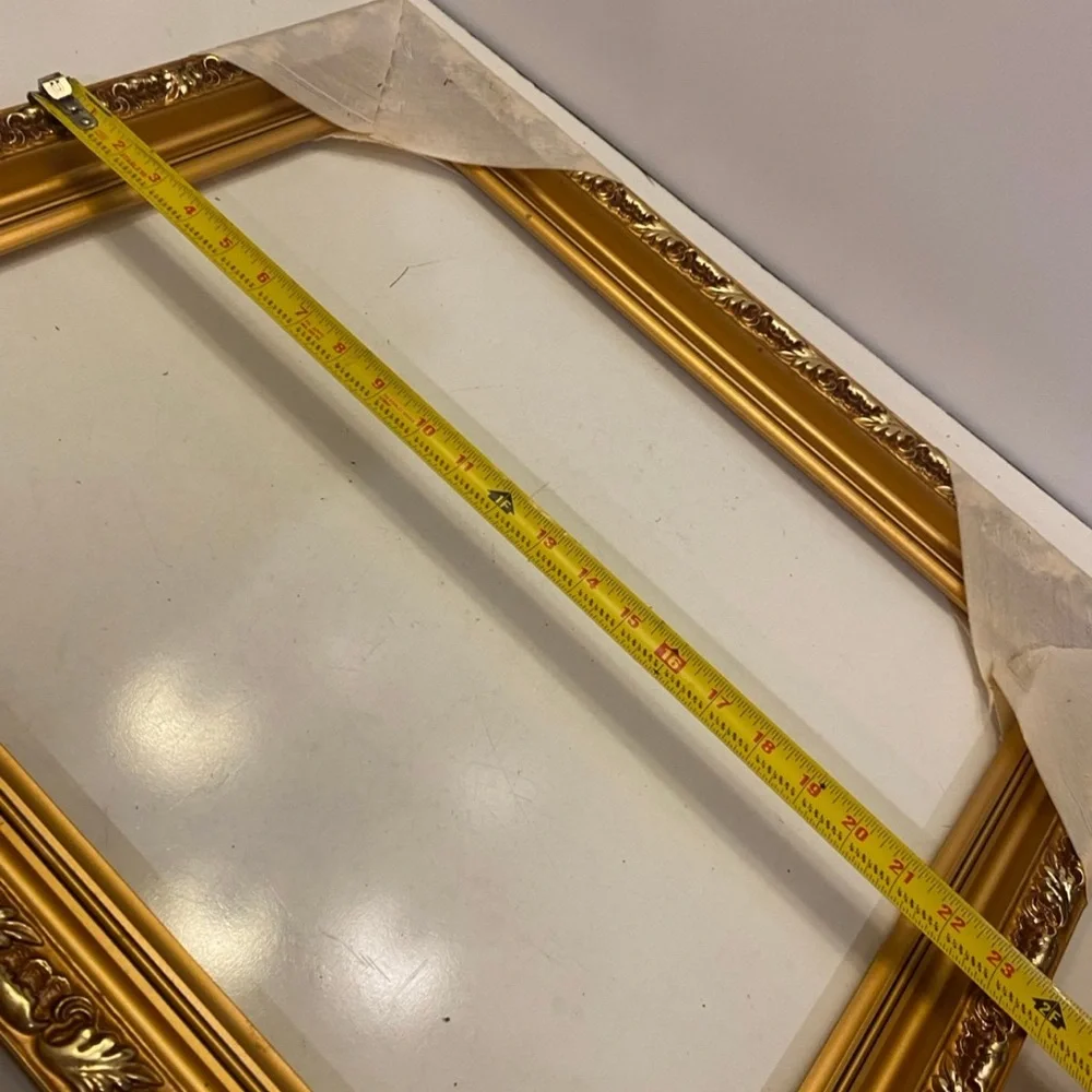 Vintage wooden picture frame no glass 20 x16